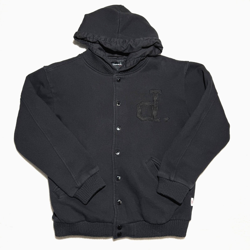 Diamond Supply Co Jacket with hood Black Size M